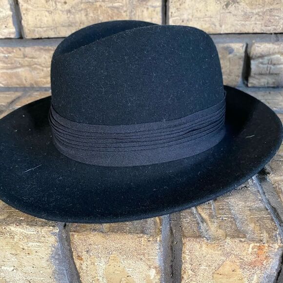 Black Lancaster 100% wool hat - Picture 3 of 7